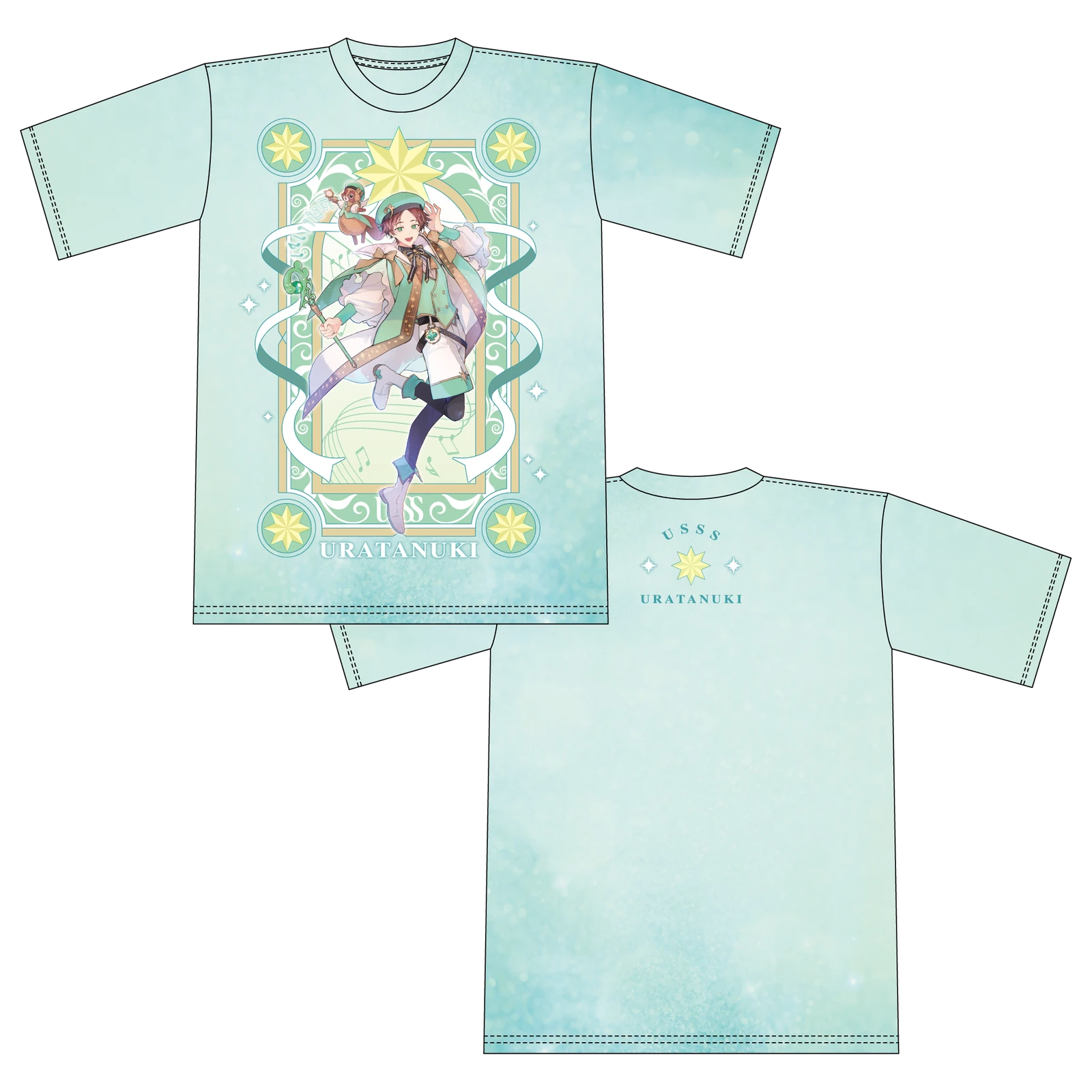 フルグラフィックTシャツ【うらたぬき】