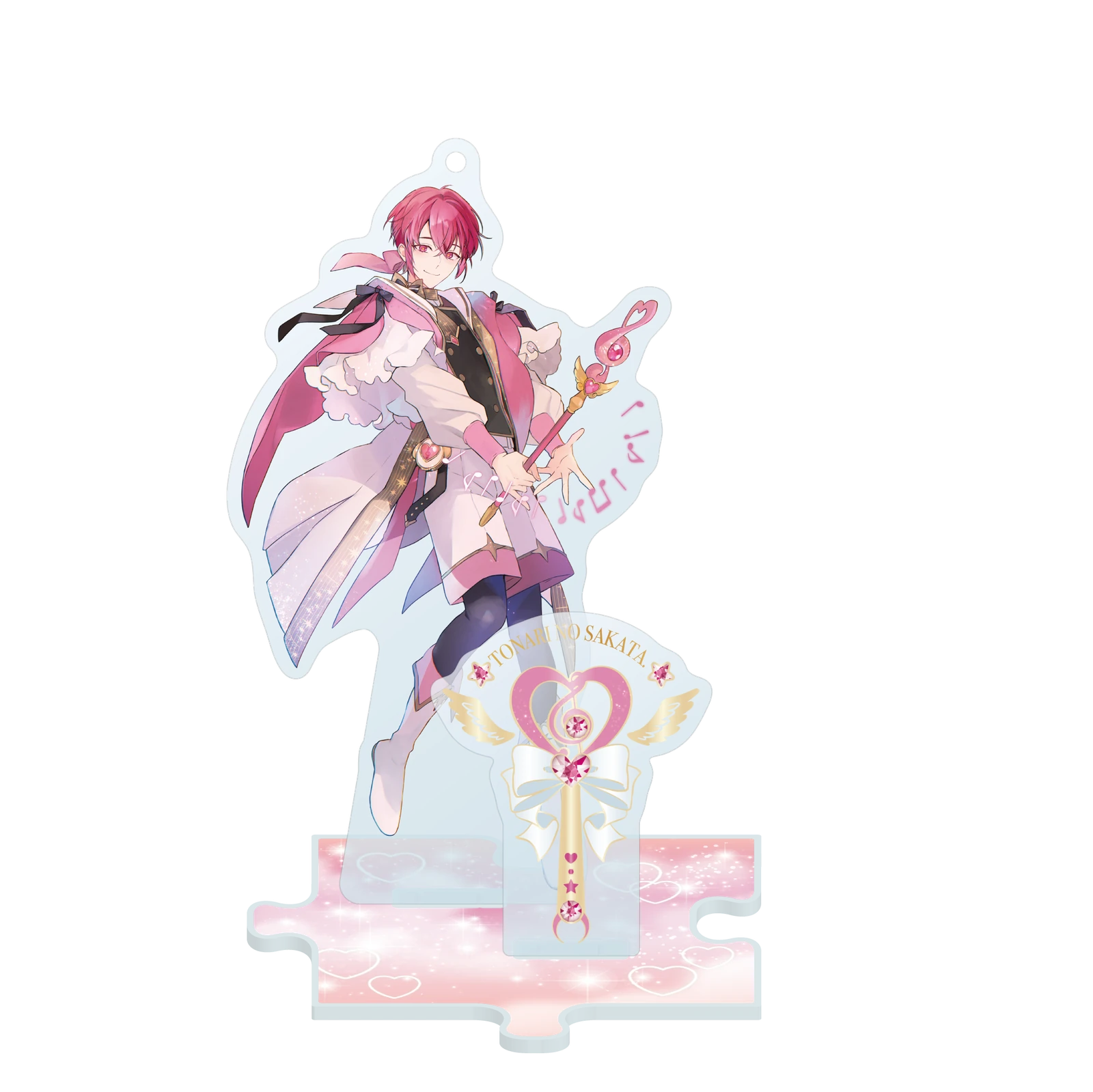 アクリルスタンド【となりの坂田。】 組み立てイメージ