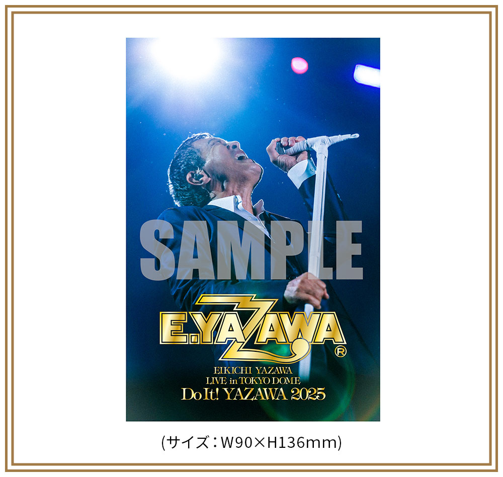 EIKICHI YAZAWA LIVE in TOKYO DOME「Do It! YAZAWA 2025」 EIKICHI YAZAWA LIVE in TOKYO DOME「Do It! YAZAWA 2025」